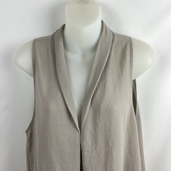 Wilfred 100% Silk Gray Casual Lightweight Tank Top Blouse‎ Size M - Picture 4 of 12